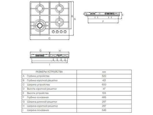 Варочная панель HAIER HHQ-G64CTHB